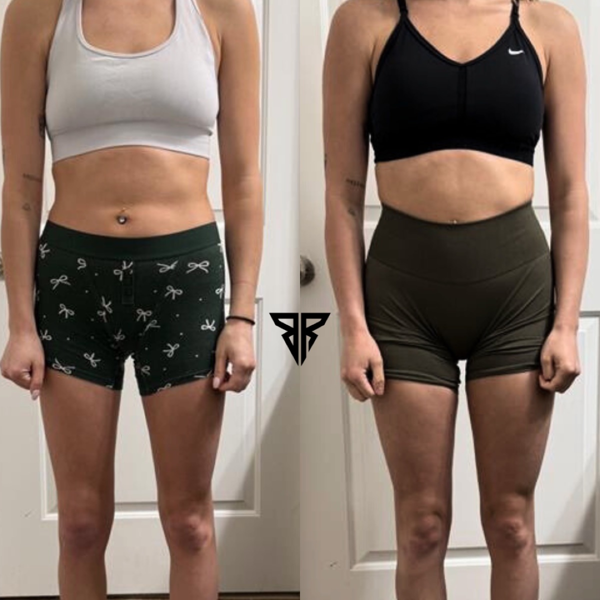 A REAL client, before and after